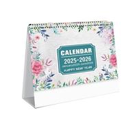 2025-2026 Pianificante Del Calendario Mensile 18 Mesi Riferimenti Dal 01/2025 06/2026 Panoramica Della Data Scrittura Da Scrivania Da Scrivania Per Ufficio