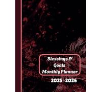 2025-2026 Plans to Prosper Monthly Planner | Jeremiah 29:11: A Hope-Filled Productivity Tool | 2025 January through December 2026