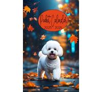 2025-2026 Pocket Calendar: 2-Years Small Monthly Planner, Size 4*6.5 inches | Cover Bichon Frise |