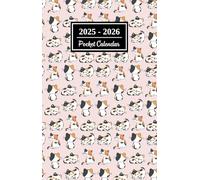 2025-2026 Pocket Calendar: Notes, To-Do Lists, Holiday Tracker, and Planner for Cat Lovers