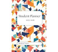 2025-2026 Student Planner (6×9) | Color Academic Planner for Students | Monthly & Weekly Homework Organizer Created by a Teacher