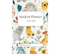 2025-2026 Student Planner (6×9) | Color Academic Planner for Students | Monthly & Weekly Homework Organizer Created by a Teacher