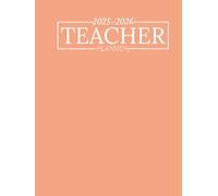 2025-2026 Teacher Planner: Dated Monthly and Weekly Class Organizer|Record Book for Academic Year August 2025-July 2026|Large Print