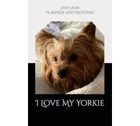2025-2026 Yorkshire Terrier Planner and Notepad