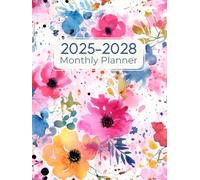 2025-2028 monthly planner: 4 Year From January 2025 To December 2028 With Inspirational Quotes