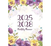 2025-2028 monthly planner: 4 Year From January 2025 To December 2028 With Inspirational Quotes