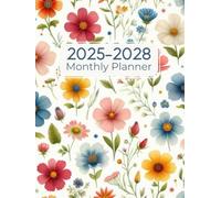 2025-2028 monthly planner: 4 Year From January 2025 To December 2028 With Inspirational Quotes