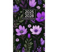 2025-2028 Pocket Planner: 4 year Pocket Calendar January 2025 to December 2028