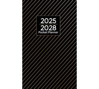2025-2028 Pocket Planner: 4 year Pocket Calendar January 2025 to December 2028