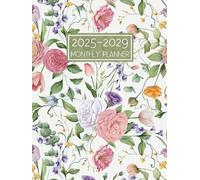 2025-2029 Monthly Planner: Five Years Schedule Organizer from January 2025 to December 2029 || 60 Months Appointment Book with Holidays and ... || Vintage Flowers Cover - Canada Edition
