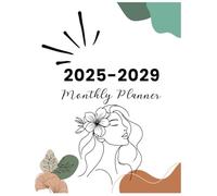 2025-2029 Monthly Planner: Organize Your Projects Over 5 Years / Organisez vos Projets sur 5 Ans ! (White/Blanc)