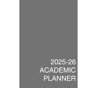 2025-26 Academic Planner: Created by students for students! A sleek university diary that sets you up for academic and professional success. Covers September 2025 to September 2026.