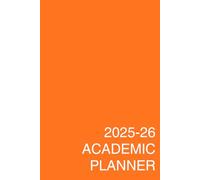 2025-26 Academic Planner: Created by students like you! A sleek university diary with a fashionable cover color that sets you up for academic and ... Covers September 2025 to September 2026.