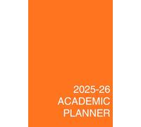 2025-26 Academic Planner: Created by students like you! A sleek university diary with a fashionable cover color that sets you up for academic and ... Covers September 2025 to September 2026.