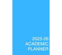 2025-26 Academic Planner: Created by students like you! This sleek university diary with a fashionable cover color covers September to September, ... jobs, internships and vacations!