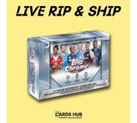 2025/26 Topps Chrome UEFA Club Competitions Breakers Delight (LIVE RIP & SHIP)