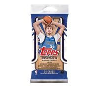 2025-26 Topps Flagship Basketball Trading Card Fat Pack 36 carte per confezione