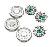 2025 3/6 Pezzi Testine For Rasoio, Compatibili Con Philips, Sostituzione SH90/62 Serie 8000 S8950 9000 S9000 S9011 S9021 S9031 S9041 S9111(3pcs)