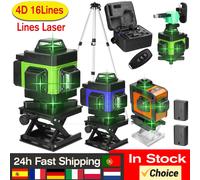 2025 4D 16 Lines Laser Level 360 ° Self-leveling Machine USB Rechargeable Lithium Battery Leveling Tool &Adjustable Tripod Stand Set 3