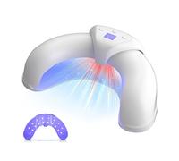 2025 6.0 Nail fungo Lase. 【Intelligent 3 Tempi - 30s/60s/99s】【Doppia tecnologia di lunghezza d'onda - 470nm blu e 905nm Infrarossi】Design pieghevole ultraportatile (White) Laser antifungino