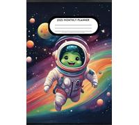 2025 a6/pocket Monthly planner: a6 size 105x153 mm - Monthly notebook with trackers