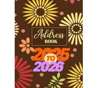 2025 Address Book & Contact Organizer | Keep Track of Addresses, Emails, Phone Numbers & Notes - Perfect for Home & Office