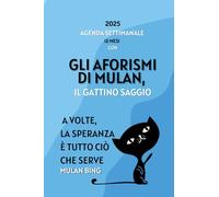 2025 | Agenda settimanale | con aforismi |: Mulan Bing