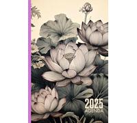 2025: Agenda Settimanale Da Gennaio-Dicembre 2025 | 1 Settimana Su 2 Pagine | Italiano | FLOWERS