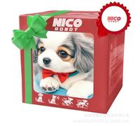 2025 Aggiorna Il Cane Robot Ai, Il Mio Cucciolo di Robot Realistico Interattivo Intelligente Che Si Comporta Come Un Vero Cani: Camminare, Abbaiare, Coda Che Si Agita per Gli Amanti DOG4