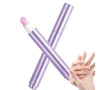 2025 Aggiornamento della penna per la cura delle unghie 3 in 1, penna a spazzatura per cuticola in ceramica infusa olio, penne olio per cuticole per unghie, cure per le unghie idratanti (2pcs)