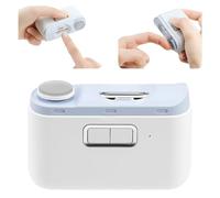 2025 Aggiornato 4 In 1 Tagliaunghie Elettrico Automatico con Deposito di Lucidatura,Tagliaunghie Elettrico Automatico per Anziani, Adulti e Bambini,Lima per Unghie Illuminabile