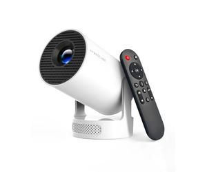2025 Aggiornato Magcubic HY300pro+ Mini Proiettore, Proiettore 4K Portatile con WiFi 6 e Bluetooth 5.4, Ruotabile 180°, Videoproiettore da soffitto hd, vocale Remoto, Altoparlante Soundbass 5W