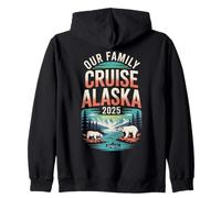 2025 Alaska Family Cruise Matching Family Vacation Il nostro viaggio Felpa con Cappuccio
