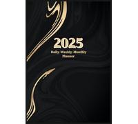 2025 All-in-One Planner: Daily, Weekly, Monthly: BLACK & NUDE THEMED INTERIOR: From January 2025 to December 2025- Calendar, Scheduler, Goal-Setting ... You Motivated and Organized All Year Long!