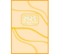 2025 All-in-One Planner:Daily, Weekly, Monthly- ORANGE THEMED INTERIOR VERSION: From January 2025 to December 2025- Calendar, Scheduler, Goal-Setting ... You Motivated and Organized All Year Long
