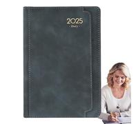 2025 Appointment Book for Time Management, 6 x 8 Inches Daily Weekly Monthly Planner with Thick Paper PU Cover, Calendar for Effective Scheduling and Organizing Your Personal and Professional L