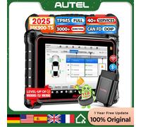 2025 Autel MaxiCOM MK900-TS Scanner Android 11 Full TPMS 3000+ Strumento di scansione bidirezionale, test attivo, ripristino 40+, CAN FD/DOIP