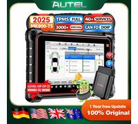 2025 Autel MaxiCOM MK900-TS Scanner Android 11 Full TPMS 3000+ Strumento di scansione bidirezionale, test attivo, ripristino 40+, CAN FD/DOIP