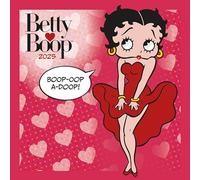 2025 Betty Boop USA Illustrated Wall calendar
