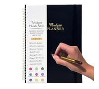 2025 bilancio planner, Bill tracker organizer, Finance planner 2025, Family budget planner, User-friendly bill organize Bill Tracker Finance Planner with Double -Sided Pockets for Family Friends
