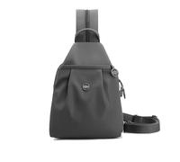 2025 Borsa a tracolla da donna, mini borsa a tracolla, borsa da viaggio Street Lite Chic versatile, Grigio