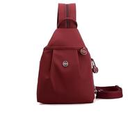 2025 Borsa a tracolla da donna, mini borsa a tracolla, borsa da viaggio Street Lite Chic versatile, Rosso