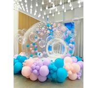 2025 Bubble House, tenda gonfiabile con cupola trasparente, riparo termico, adatto per campeggio all'aperto, escursioni, intrattenimento sportivo, blower
