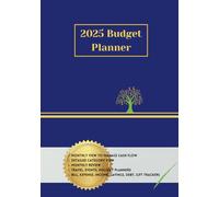 2025 Budget Planner: Household finances made easy - With Bills, Expense, Savings and Debt Trackers