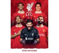2025 Calendar Liverpool FC Month to View A3 Football Calendar Official Product
