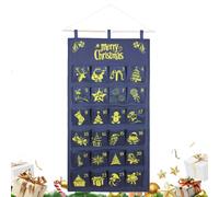 2025 Calendario 'Avvento Tascabile Natale - Decorazione Murale Riempibile Per 24 Giorni,Calendario Conto Alla Rovescia Natalizio Murale,Per Aula Asilo Camera Da Letto Camera Dei Bambini Soggiorno Cara