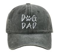 2025 Cane Papà Baseball Cap Ricamato Lavabile Outdoor Sun Hat per Uomo Donna Casual Casual Cappello ASAP Cap, Verde militare, Taglia unica