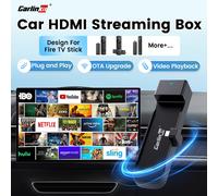2025 Nuovo CarlinKit FireDrive Link per Amazon Fire TV Stick HD 4K Lite Aggiornamento online CarPlay a HDMI Adattatore Car Streaming Box FireDrive Link