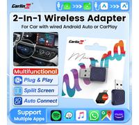 2025 CarlinKit Mini Ultra/Mini 5 Pro Adattatore cablato a wireless Wireless Android Auto WiFi Bluetooth Connect Wireless CarPlay Box