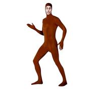 2025 Carnevale Unisex Cosplay Scena Performance Costume Tinta Unita Seconda Pelle Costume Deguisement Tuta di Halloween Integrale Esposti Occhi e Bocca Bianca,Giallo,Purple,Black,Blue,Coffee
